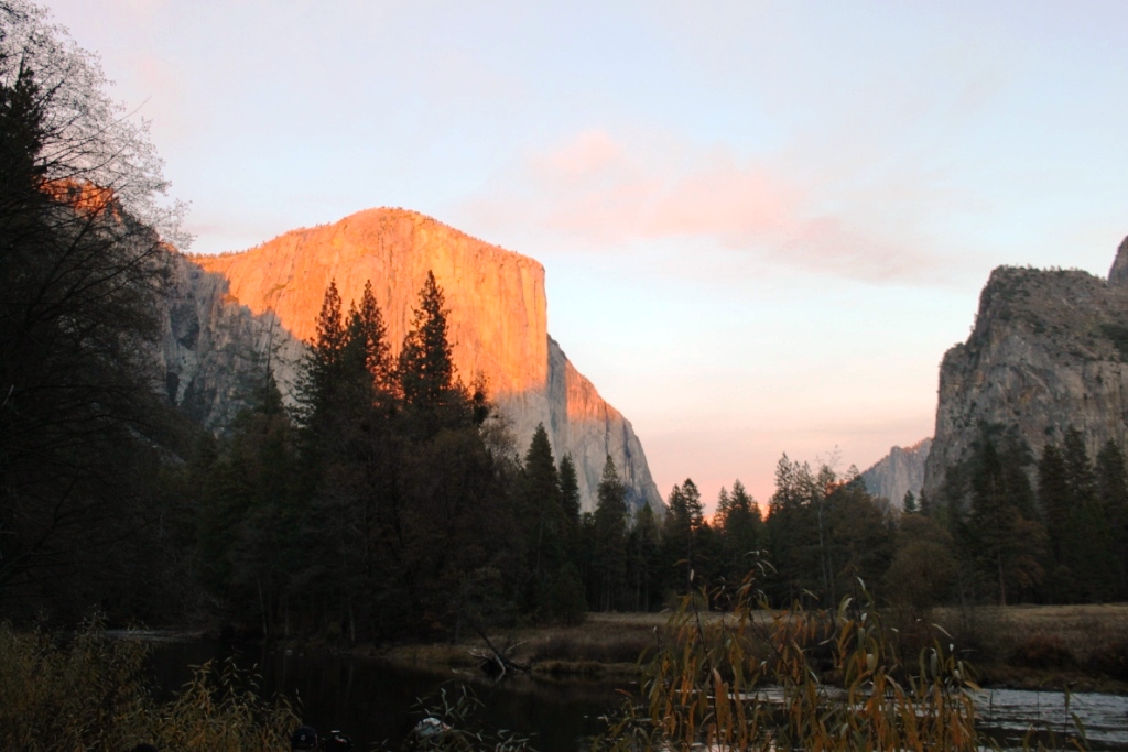 Yosemite Valley in the Sunset