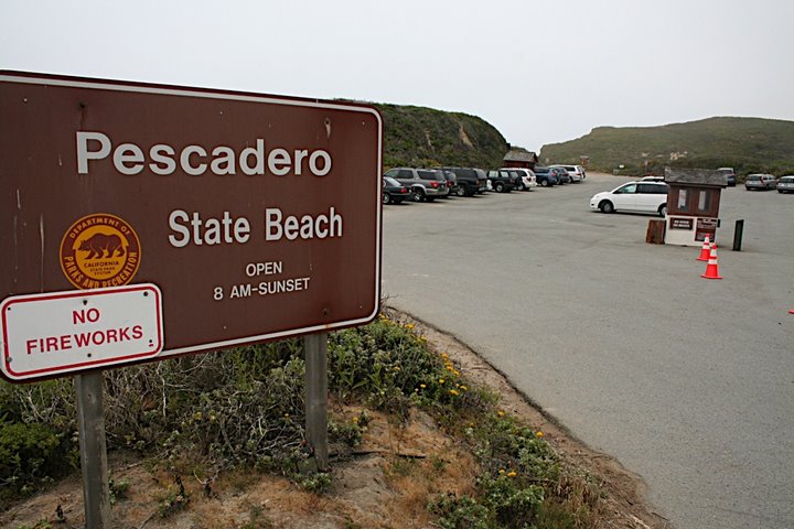 Pescadero State Beach in Capitola, California