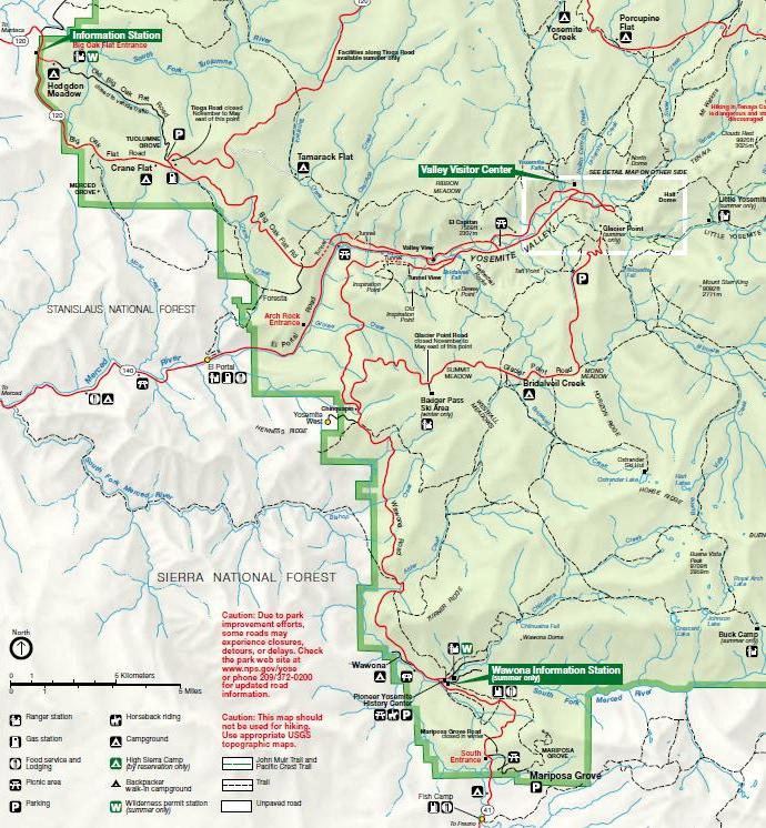 Tour Guide to California's Yosemite National Park